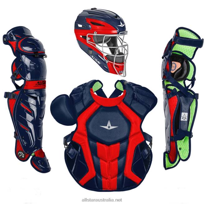 All Star 0L6T153 S7 AXIS TWO TONE ADULT CATCHING KIT // MEETS NOCSAE