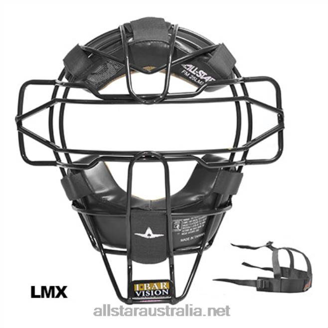 All Star 0L6T610 UMPIRE TRADITIONAL FACE MASK W/ LMX PADS