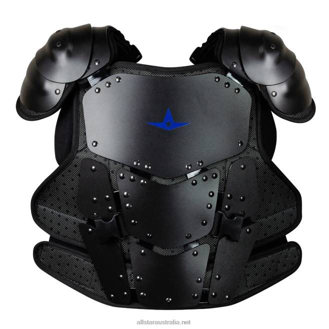 All Star 0L6T615 COBALT HARD SHELL UMPIRE CHEST PROTECTOR