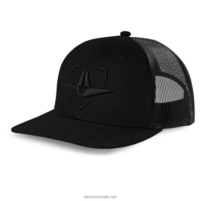 All Star 0L6T725 SNAPBACK - PLATE LOGO - BLACKOUT