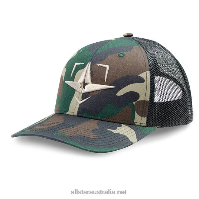 All Star 0L6T728 SNAPBACK - PLATE LOGO - CAMO