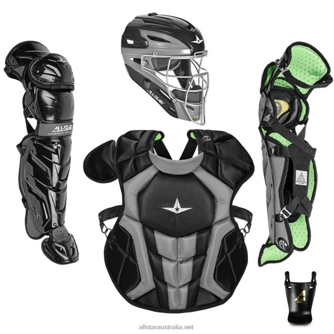 Black All Star 0L6T125 S7 AXIS AGES 12-16 155 // MEETS NOCSAE