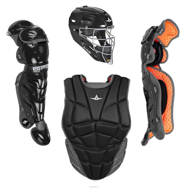 Black All Star 0L6T536 AFx FASTPITCH CATCHING KIT - CLASSIC COLORS