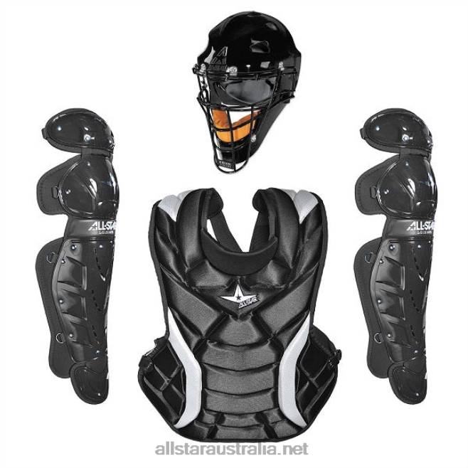 Black All Star 0L6T538 FASTPITCH SERIES CATCHING KIT