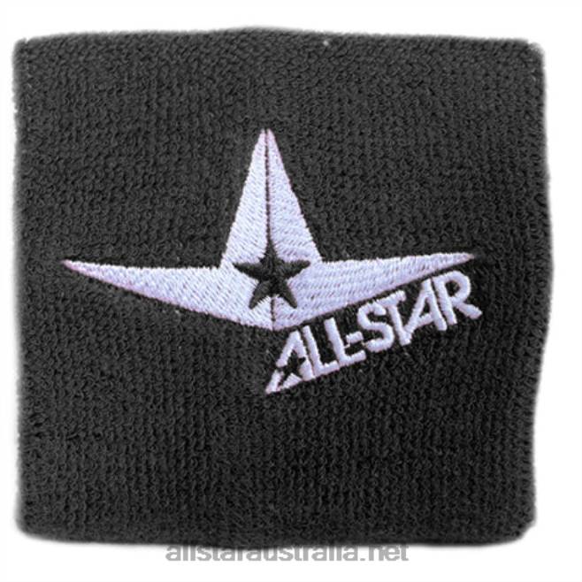 Black All Star 0L6T791 LOW PROFILE WRIST BANDS