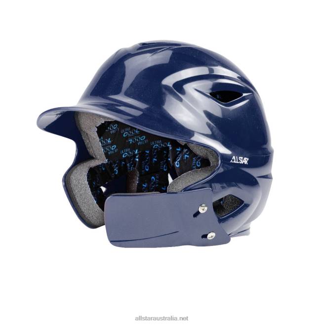Navy All Star 0L6T31 S7 ADULT BATTING HELMET W/ATTACHED JAWLINE