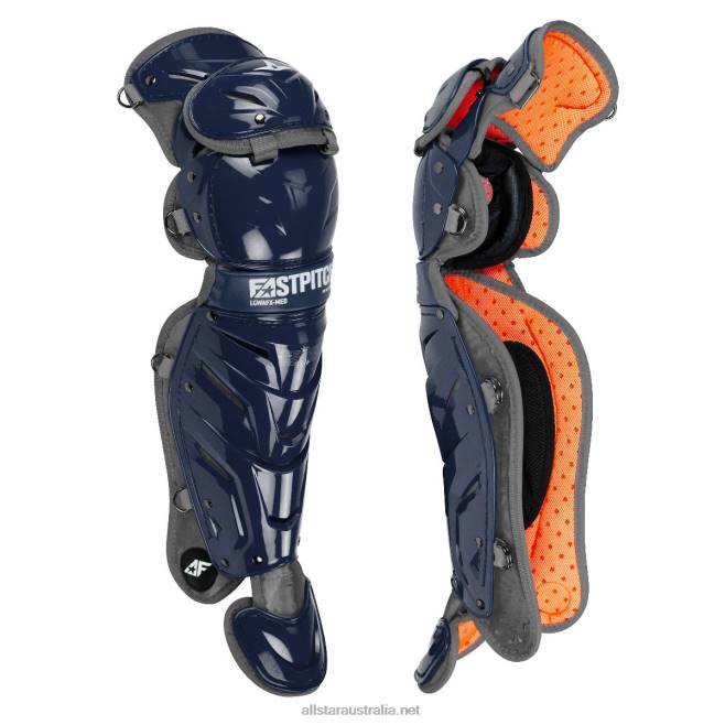 Navy All Star 0L6T580 AFX LEG GUARDS