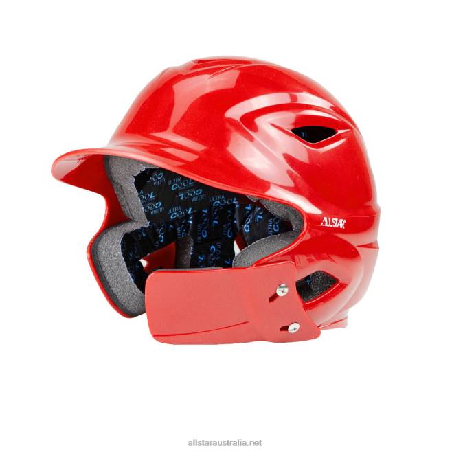 Scarlet All Star 0L6T34 S7 ADULT BATTING HELMET W/ATTACHED JAWLINE