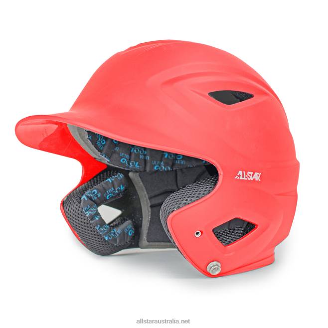 Scarlet All Star 0L6T46 S7 SIZED MATTE BATTING HELMET